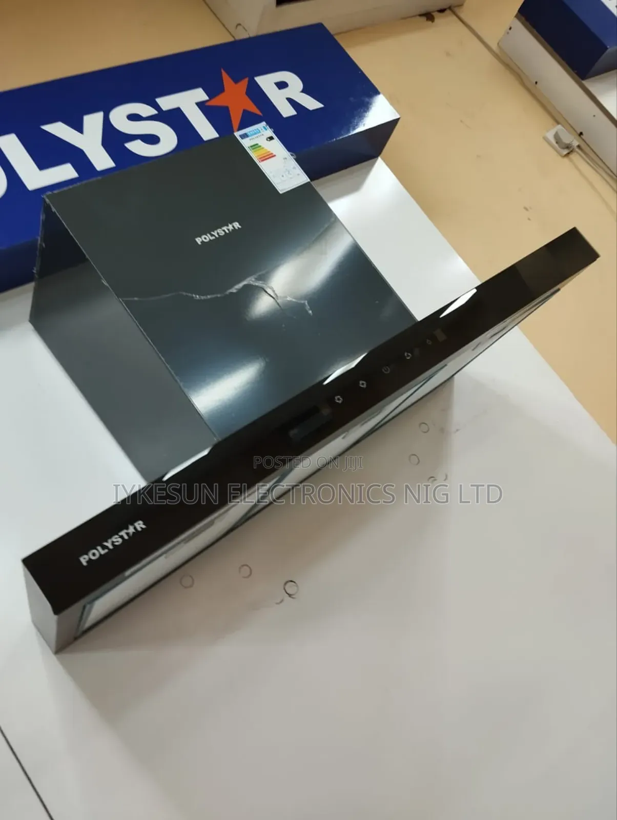 Original Polystar Voice Command Inverter Automatic Heat Extractor 90cm