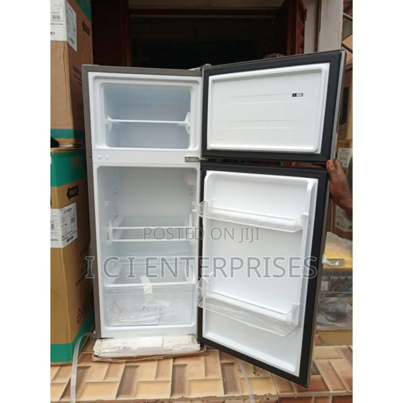 Hisense Ref 172dr 124 Liters Double Door Refrigerator