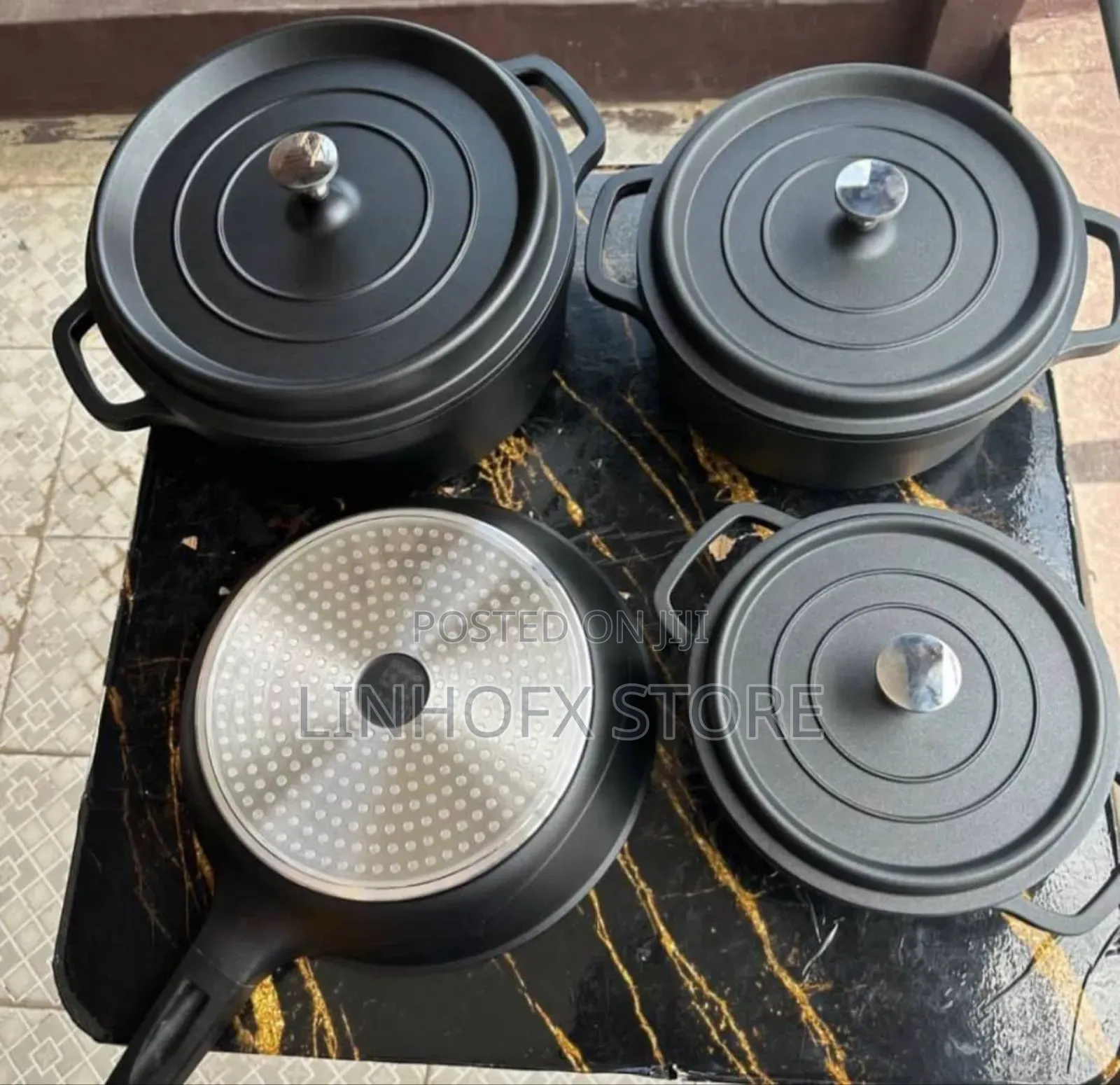 Uakeen 7pcs Induction Pot