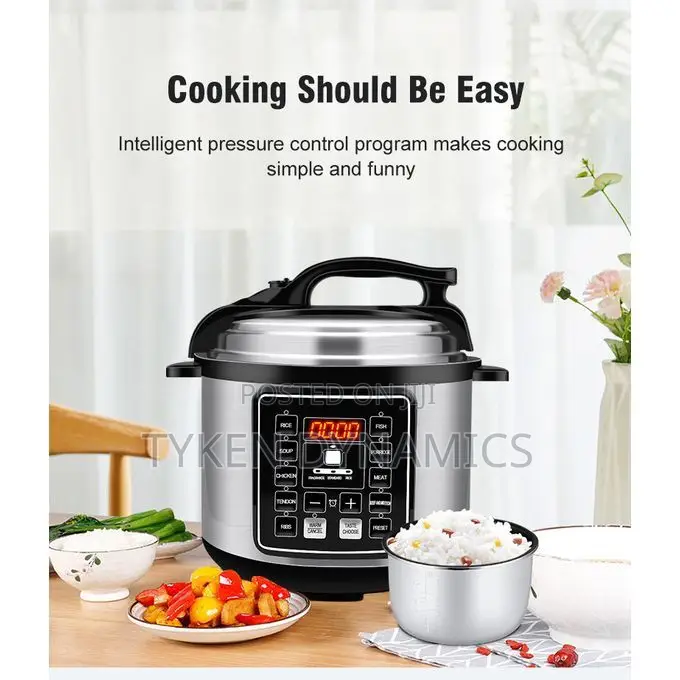 Silver Crest Multifunctional Digital Pressure Cooker