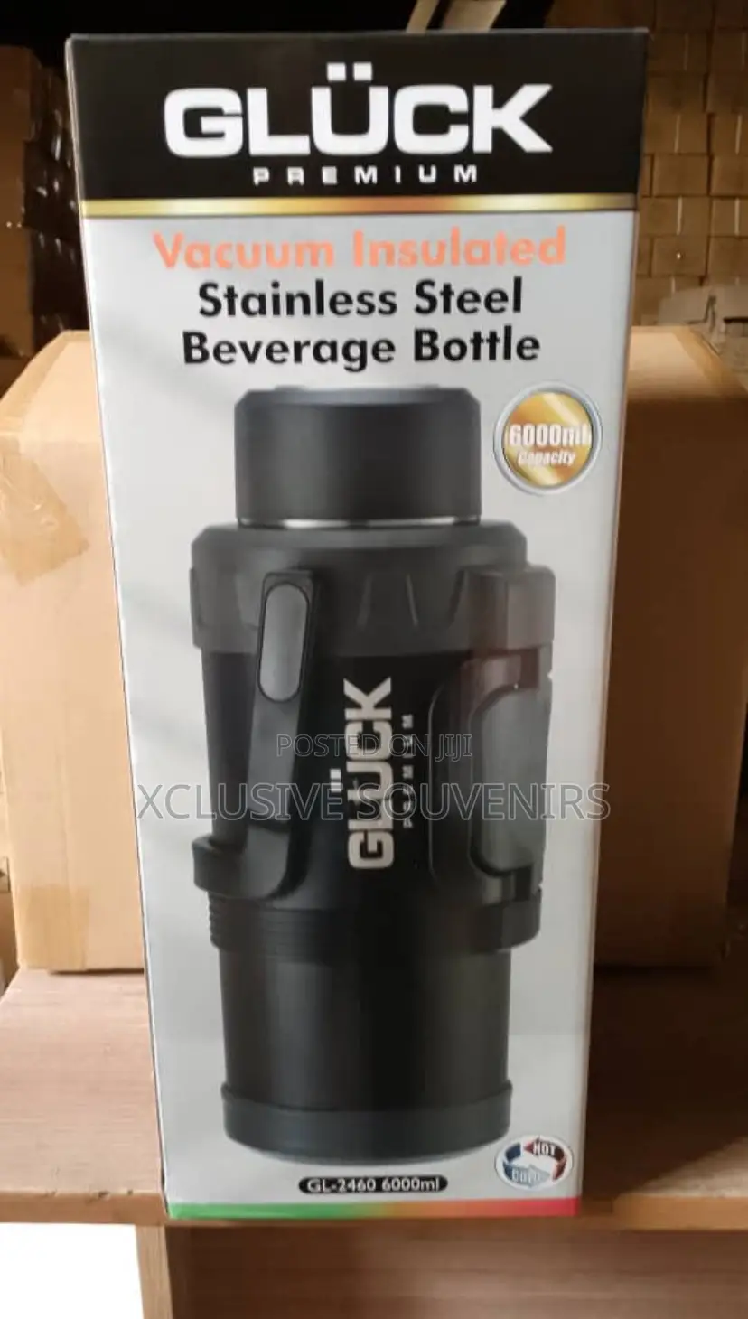 6l Premium Vacuum Insulated Stainless Steel Beverage Bottle