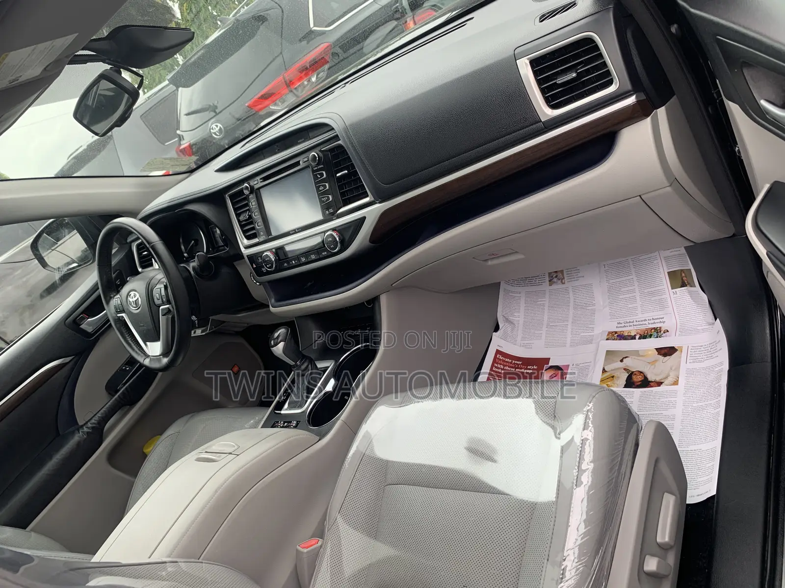 Toyota Highlander Limited 4dr SUV (3.5L 6cyl 6A) 2015 Black