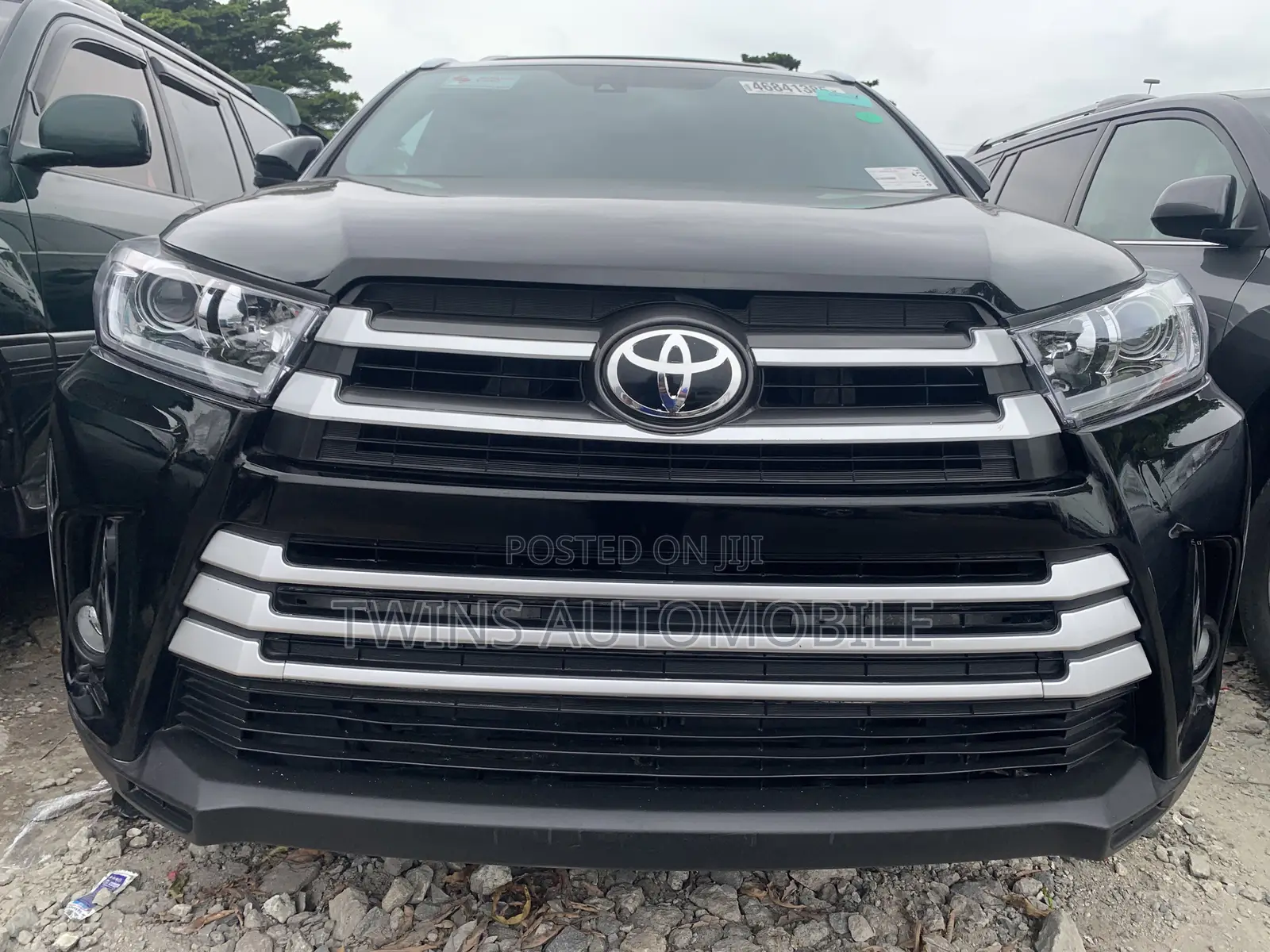 Toyota Highlander Limited V6 4x4 (3.5L 6cyl 6A) 2016 Black