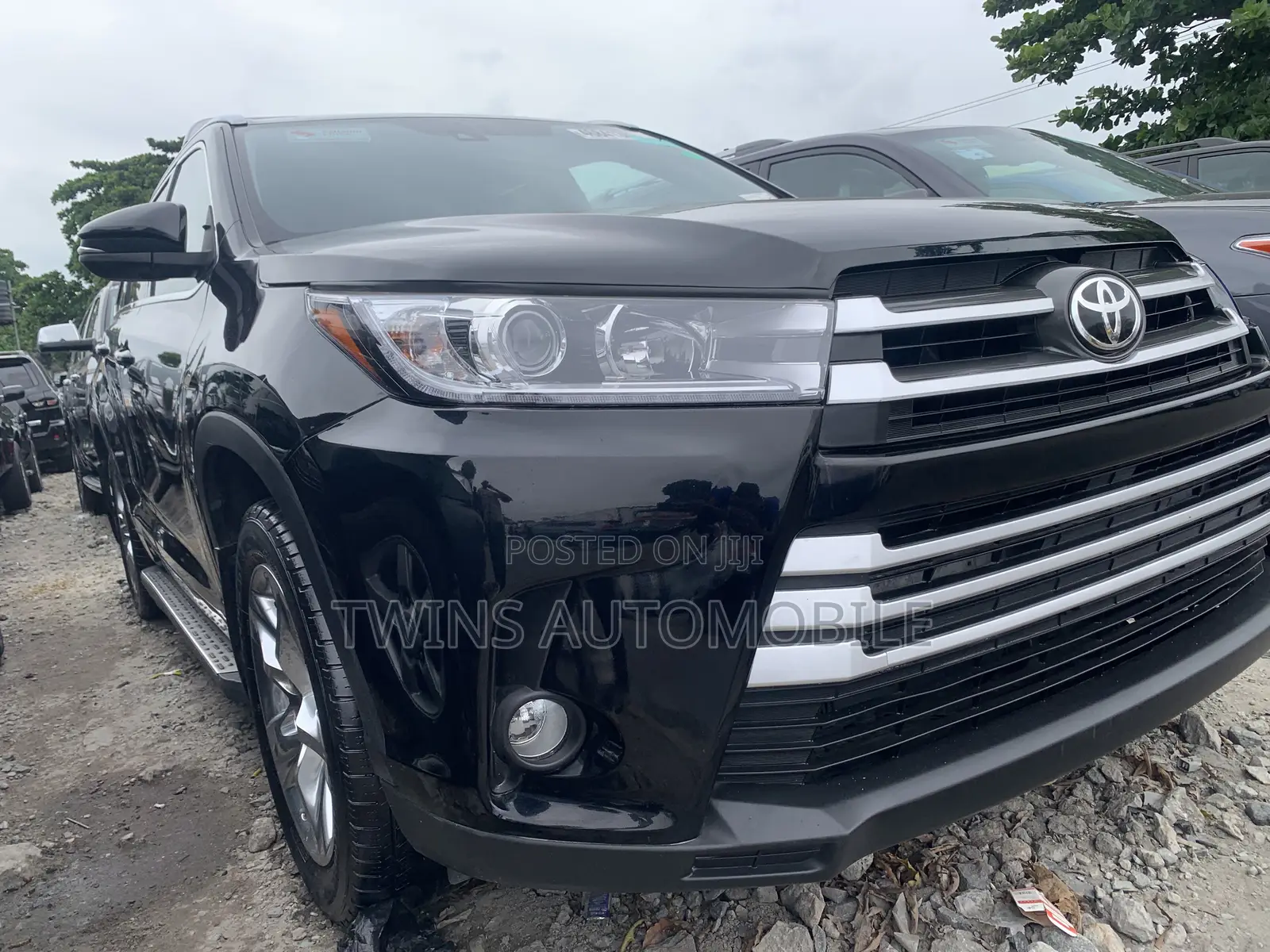 Toyota Highlander Limited V6 4x4 (3.5L 6cyl 6A) 2016 Black