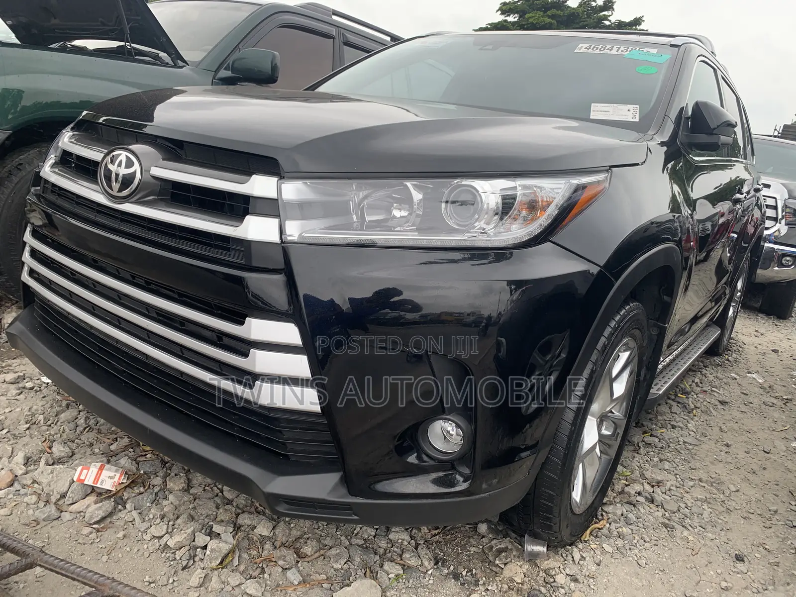 Toyota Highlander Limited V6 4x4 (3.5L 6cyl 6A) 2016 Black