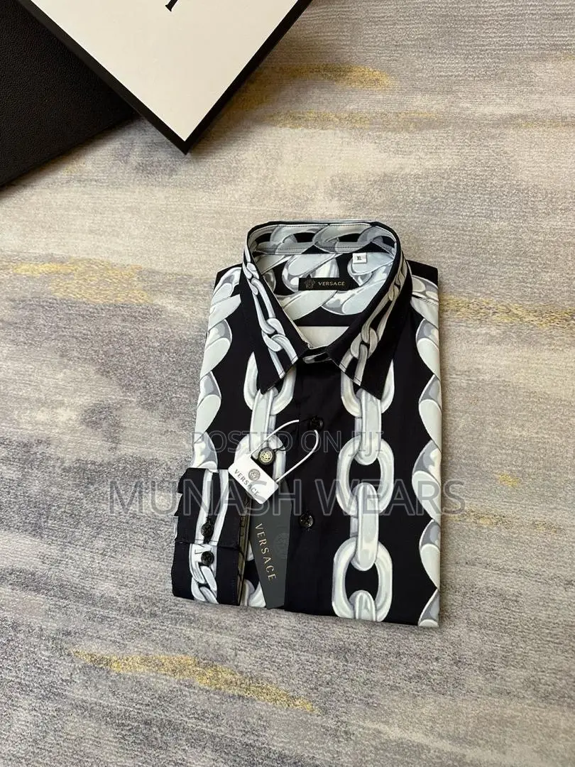 Luxury Versace Shirt Reaction Pattern