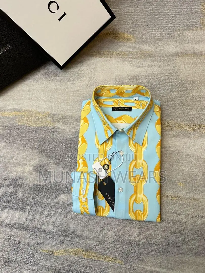 Luxury Versace Shirt Reaction Pattern
