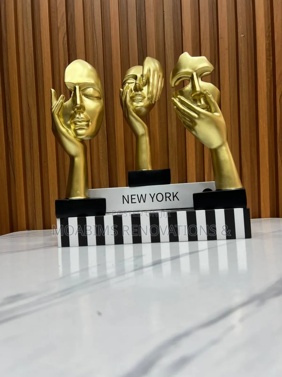 Luxury Double Face Console Decor #23,000 Each
