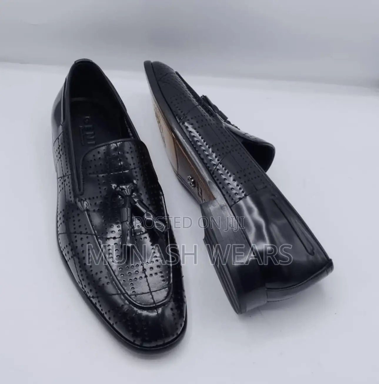 Italian Classic Shoes for Men Skin Leather