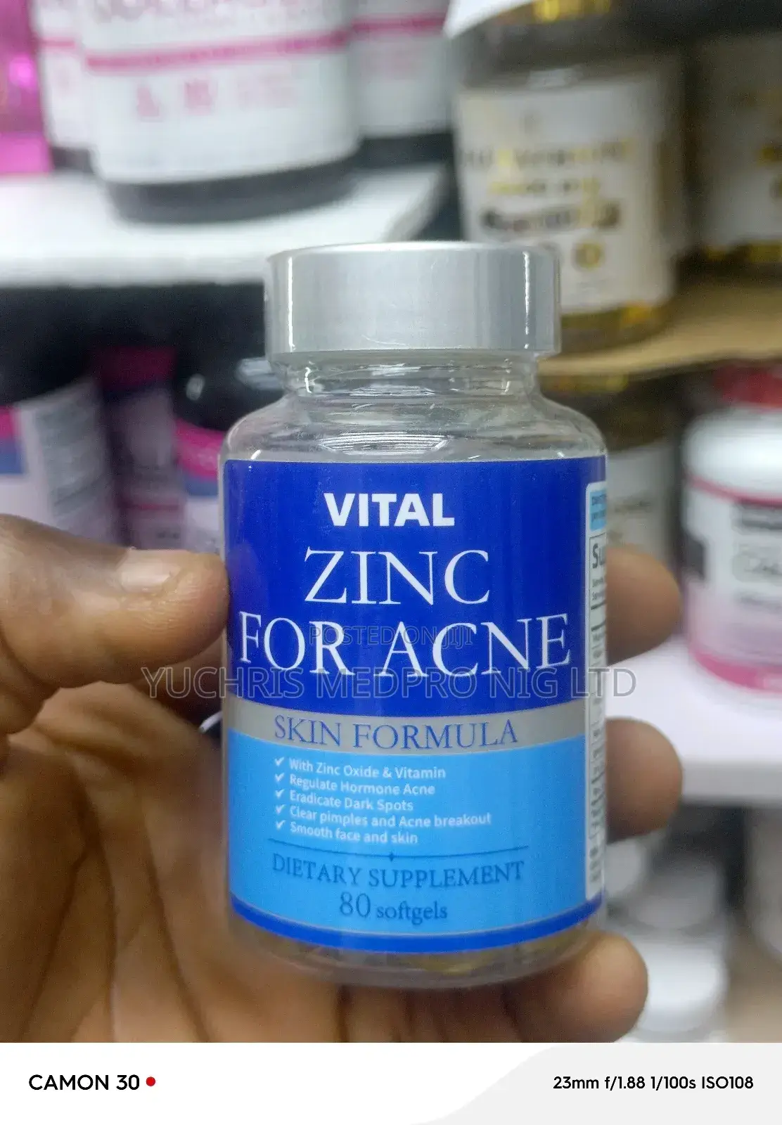 Vital Zinc for Acne