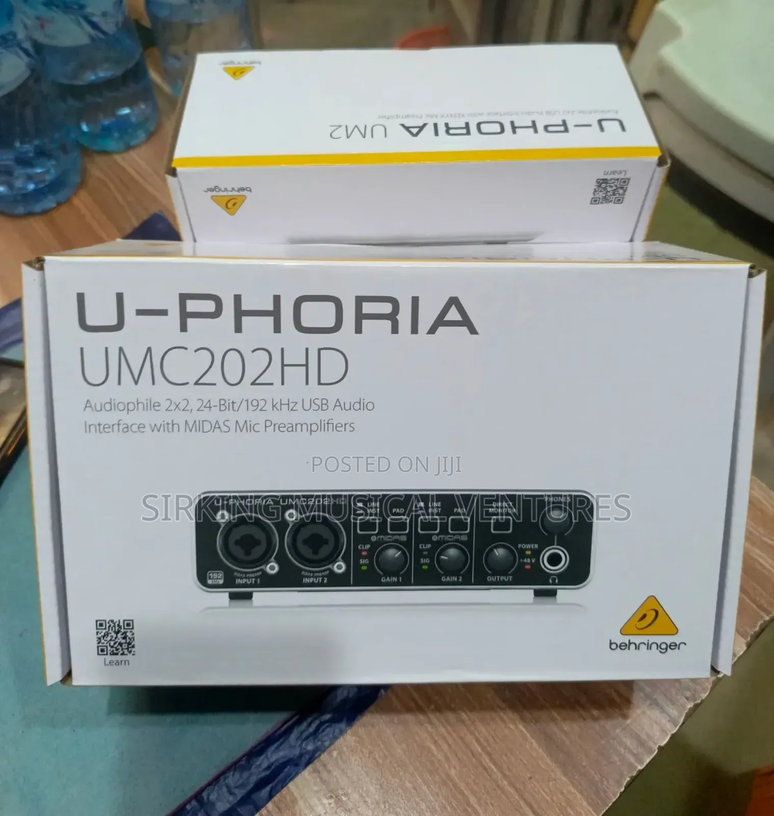 U-Phoria Umc202hd Behringer Sound Card