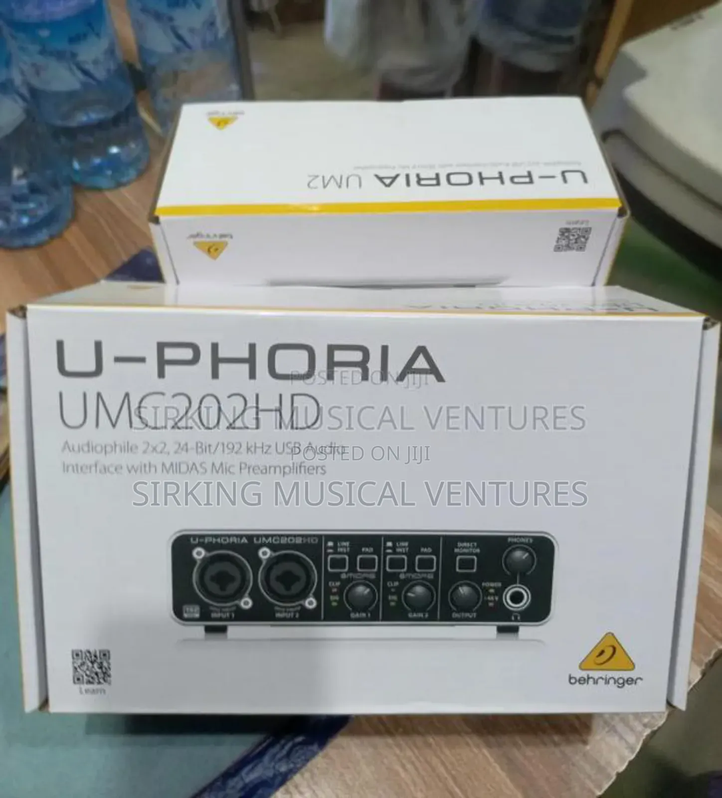 U-Phoria Umc202hd Behringer Sound Card
