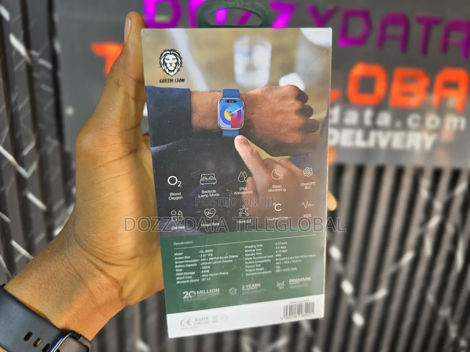 Green Lion Active Se Smart Watch (Blue)