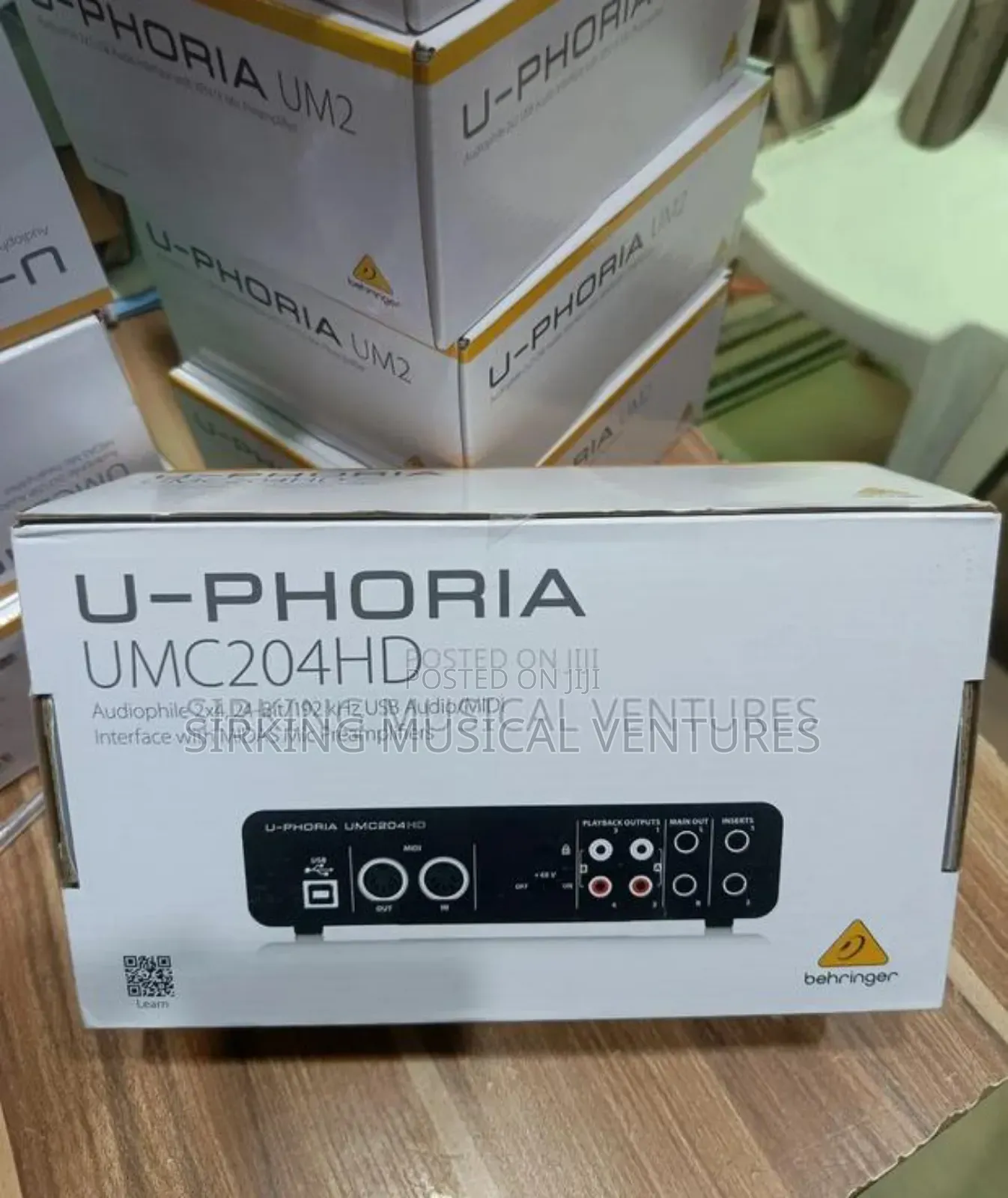 U-Phoria Umc204hd Behringer Sound Card
