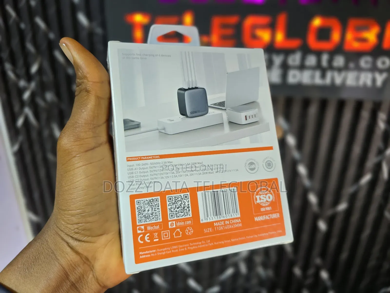 Ldnio Q408 100w Gan Super Fast Charger