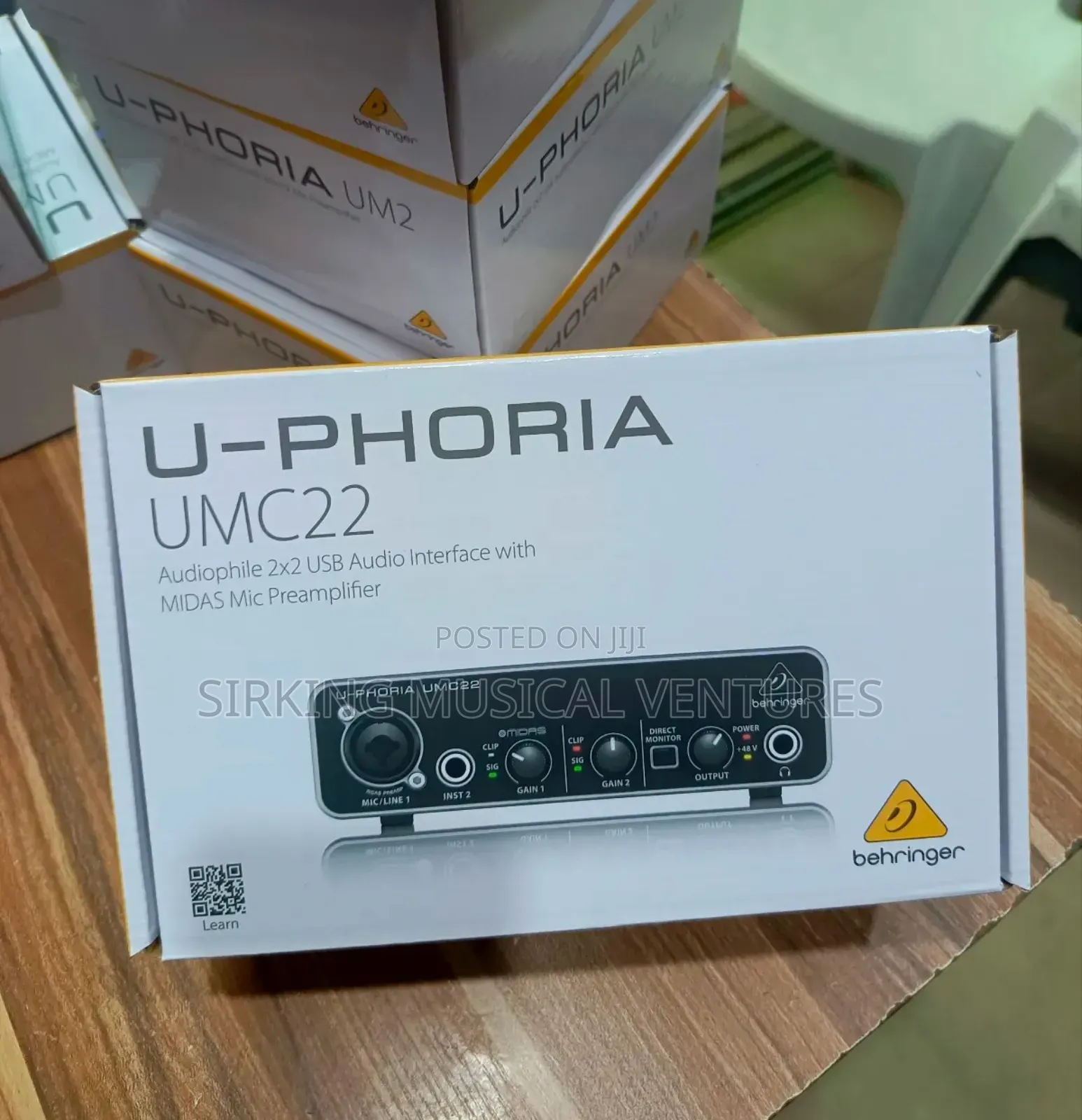U-Phoria Umc22 Behringer Studio Sound Card