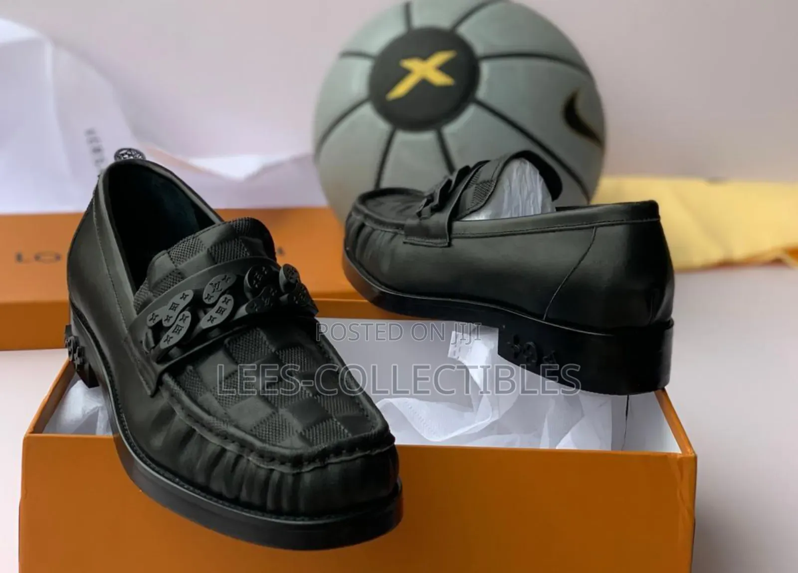 Original Black Leather Men's Shoes