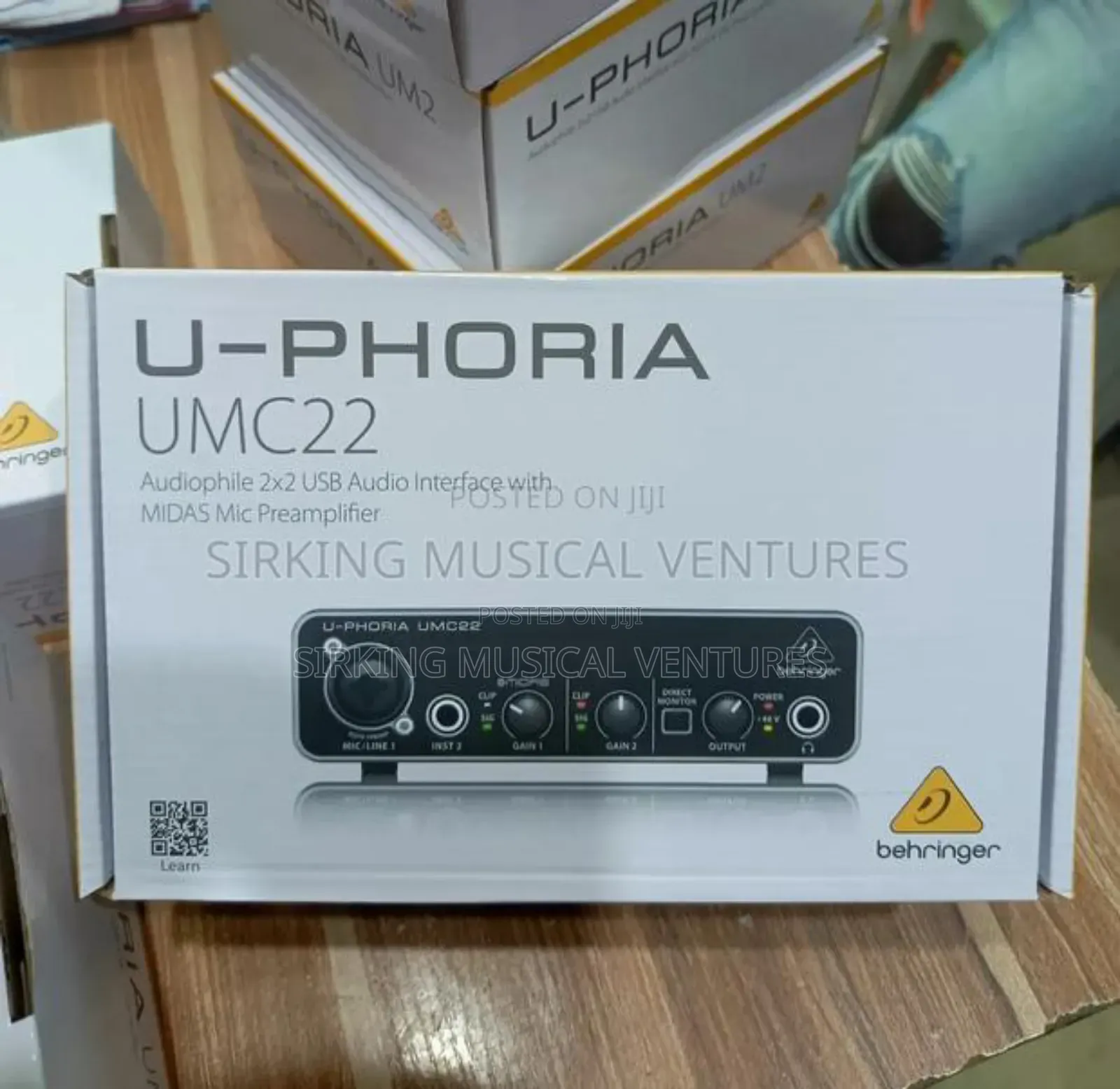 U-Phoria Umc22 Behringer Studio Sound Card