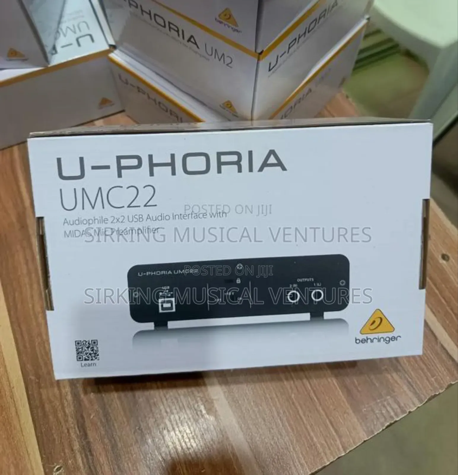 U-Phoria Umc22 Behringer Studio Sound Card