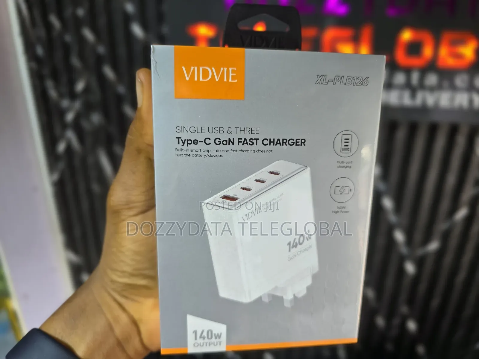Vidvie Xl-Plb126 140w Gan Fast Charger