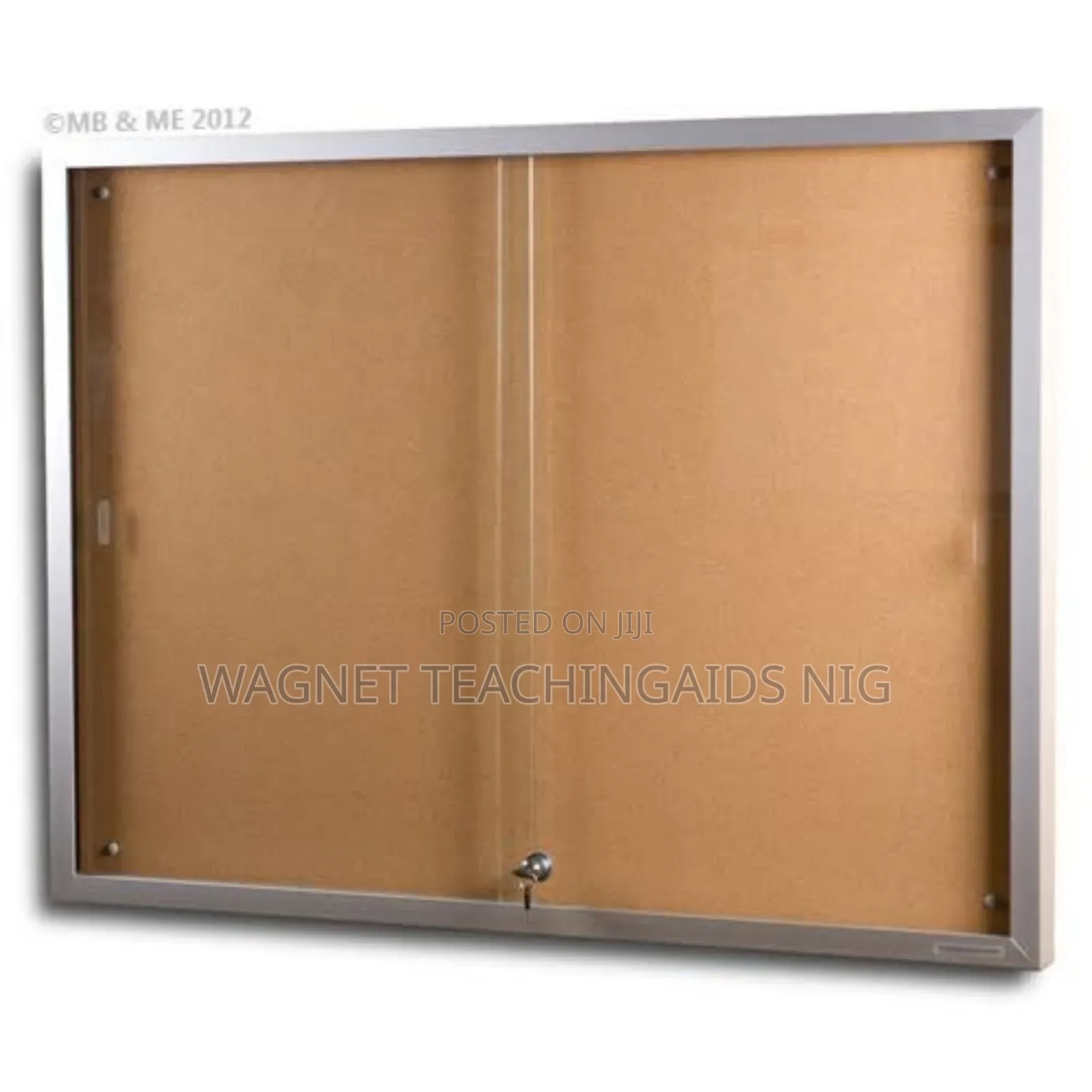 4x4feet Sliding Glass Notice Boards