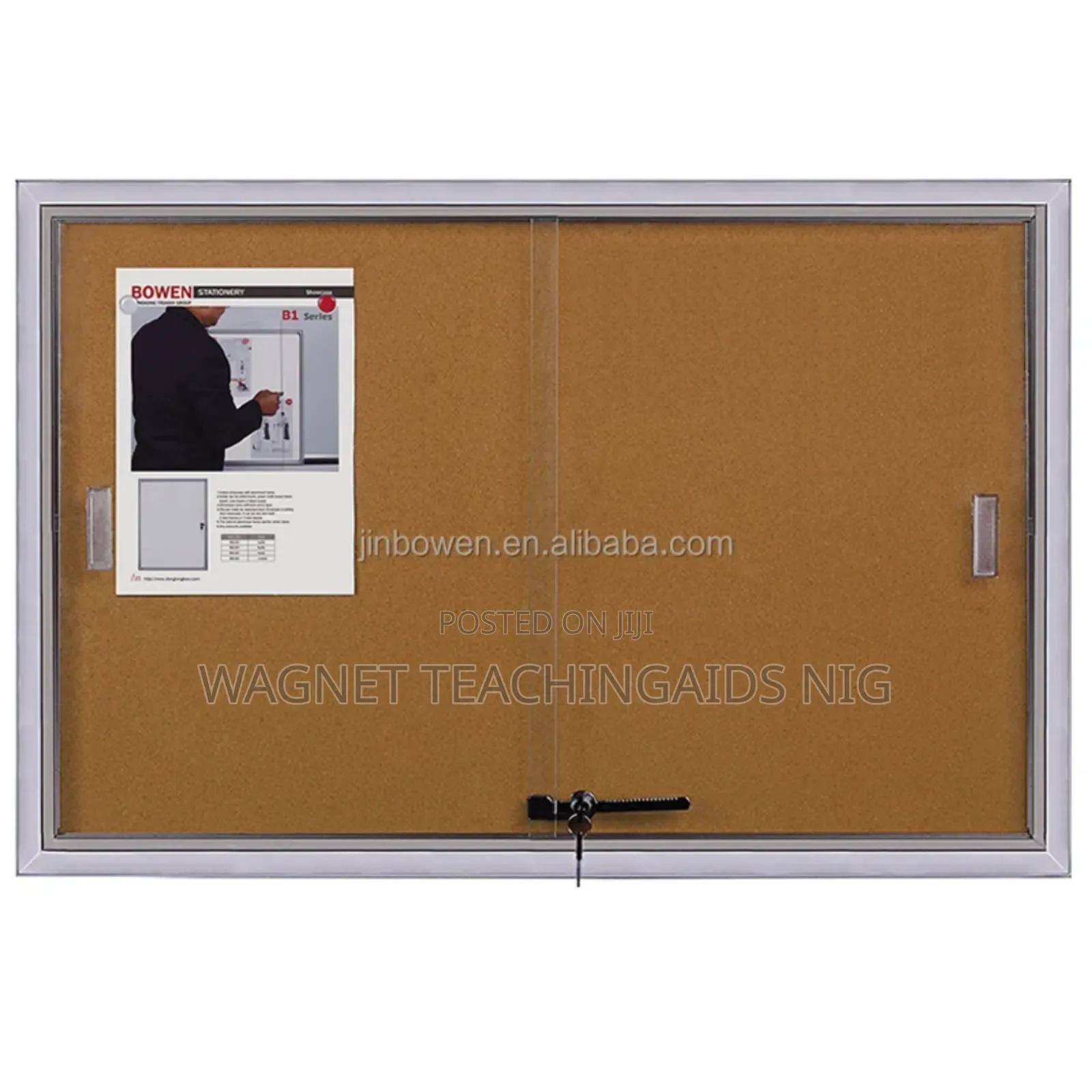 3x4feet Sliding Glass Notice Board