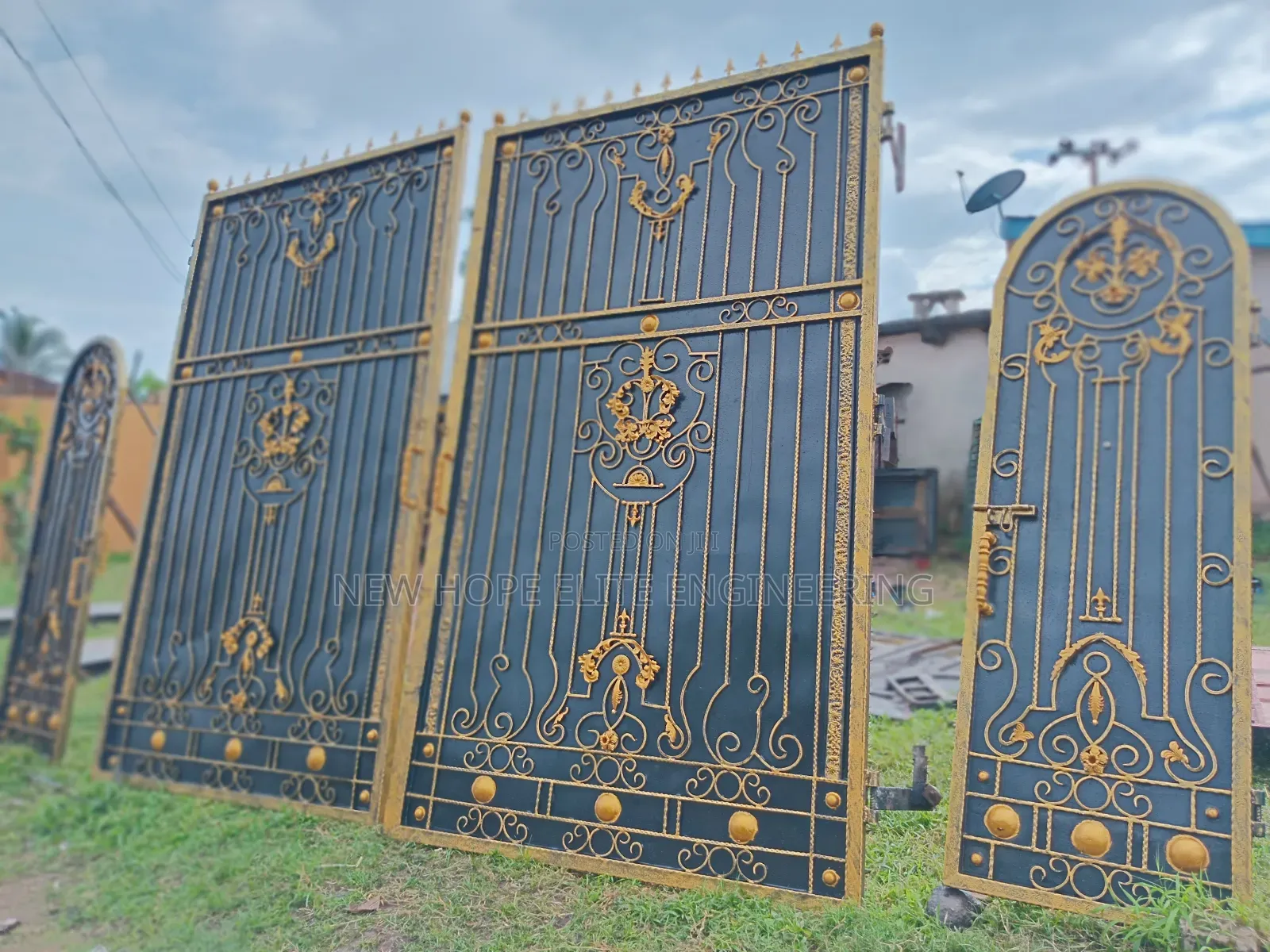 Wrought Iron Gate