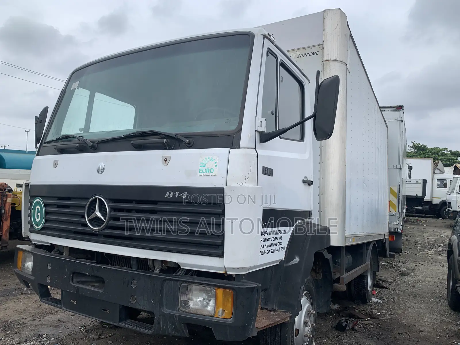 Foreign Used Mercedes Benz 814 Container