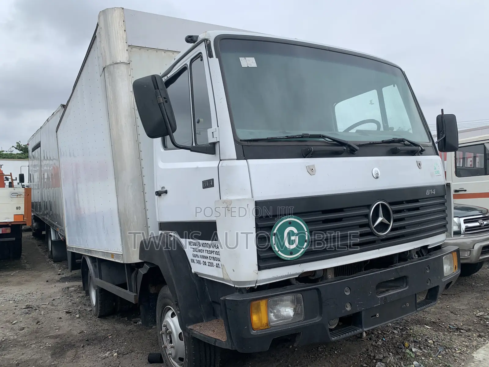 Foreign Used Mercedes Benz 814 Container
