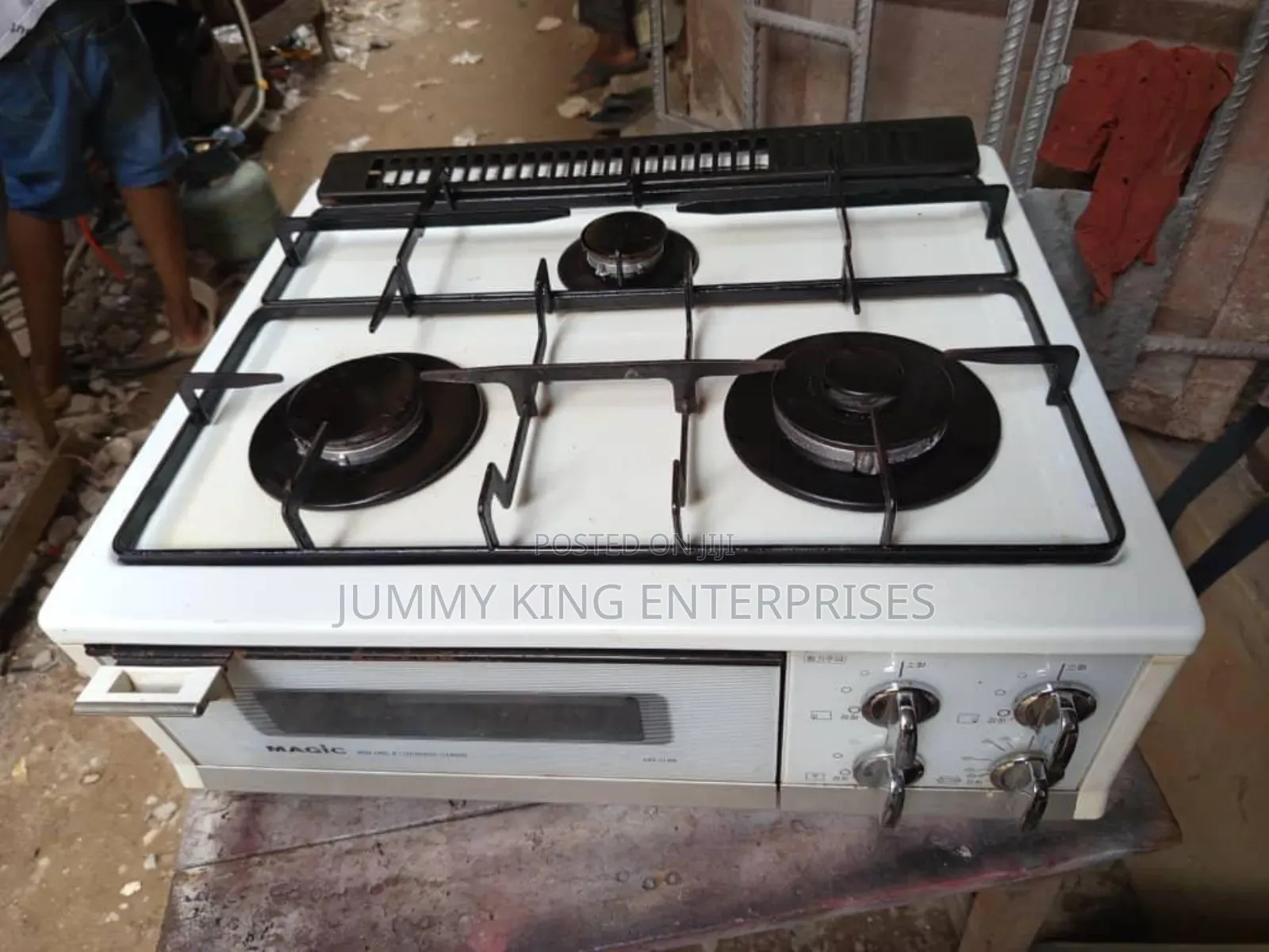 Automatic Gas Cooker 3 Burner With Oven