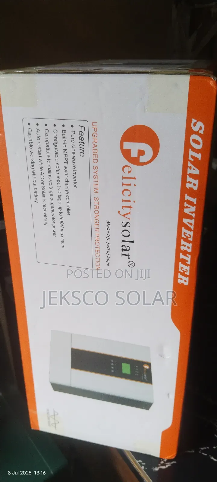 3.5kva Felicity Solar Hybrid Inverter  Ivem 24v.