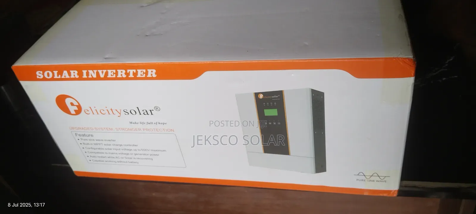 3.5kva Felicity Solar Hybrid Inverter  Ivem 24v.