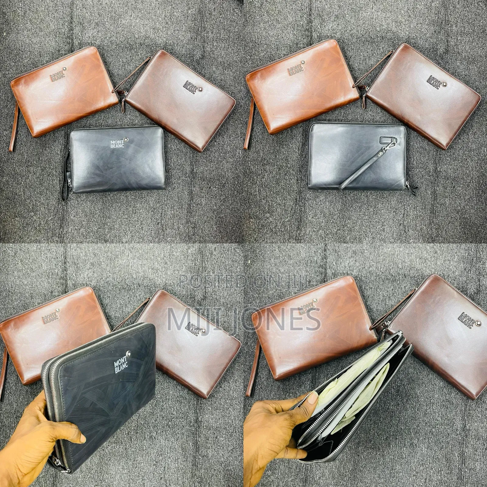 Mont Blanc Men’S Leather Purse*