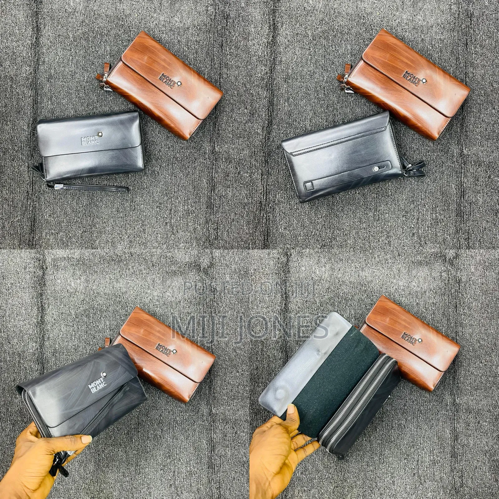 Mont Blanc Men’S Leather Purse*