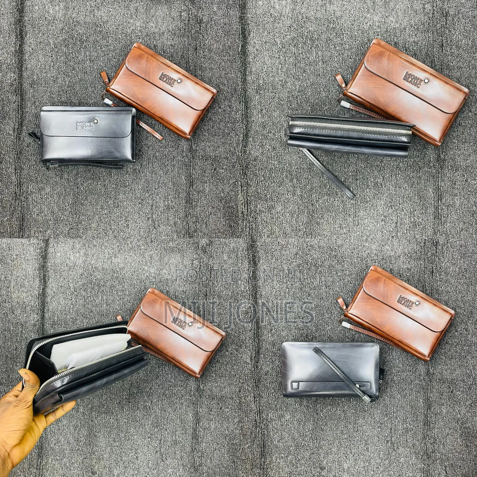 Mont Blanc Men’S Leather Purse*