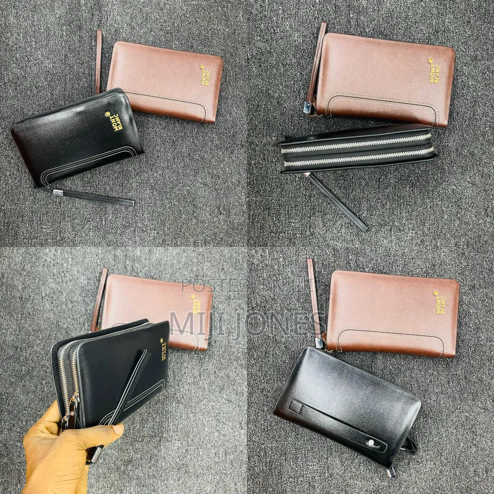 Mont Blanc Men’S Leather Purse*