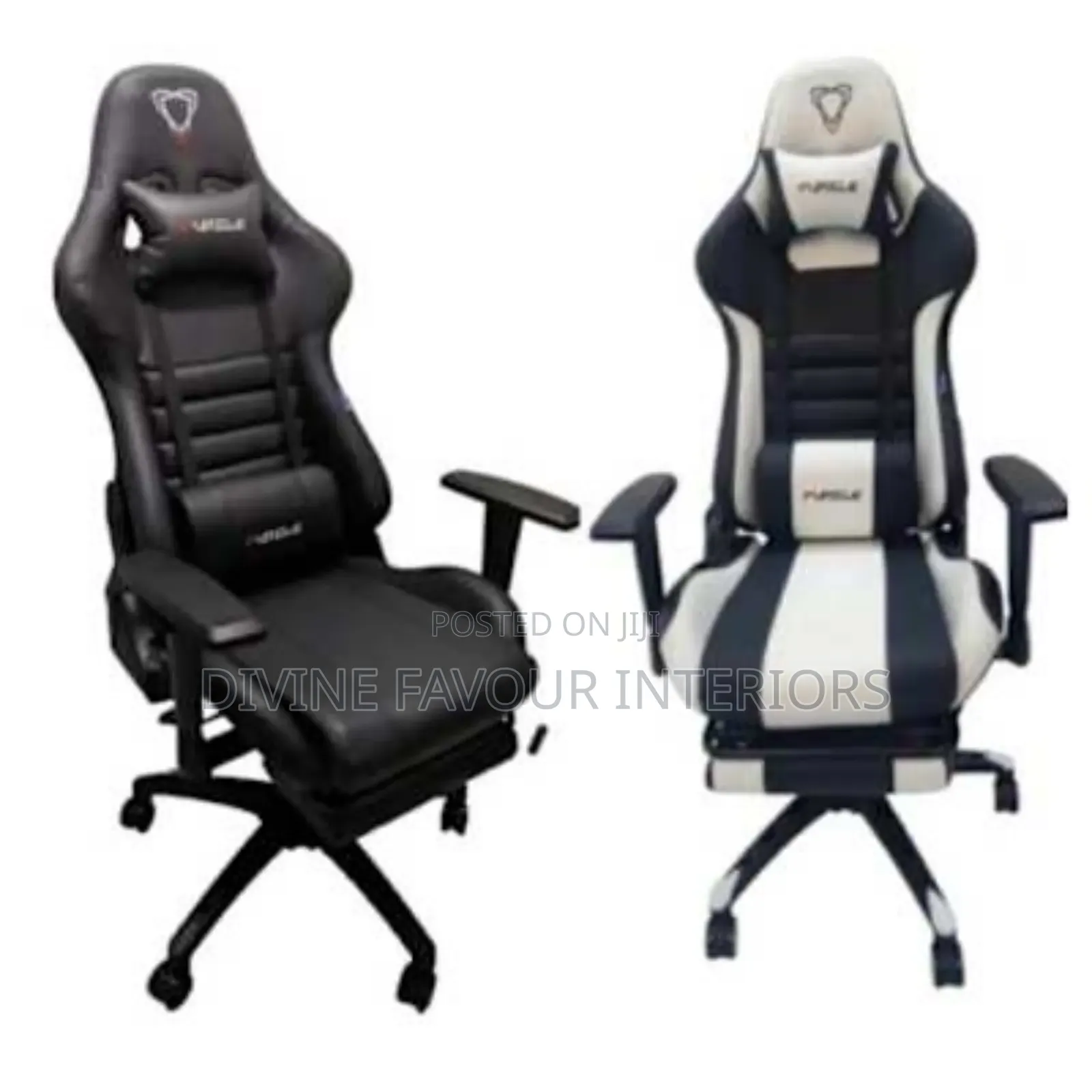 Furgle Gaming Chair With Footrest - 2sets