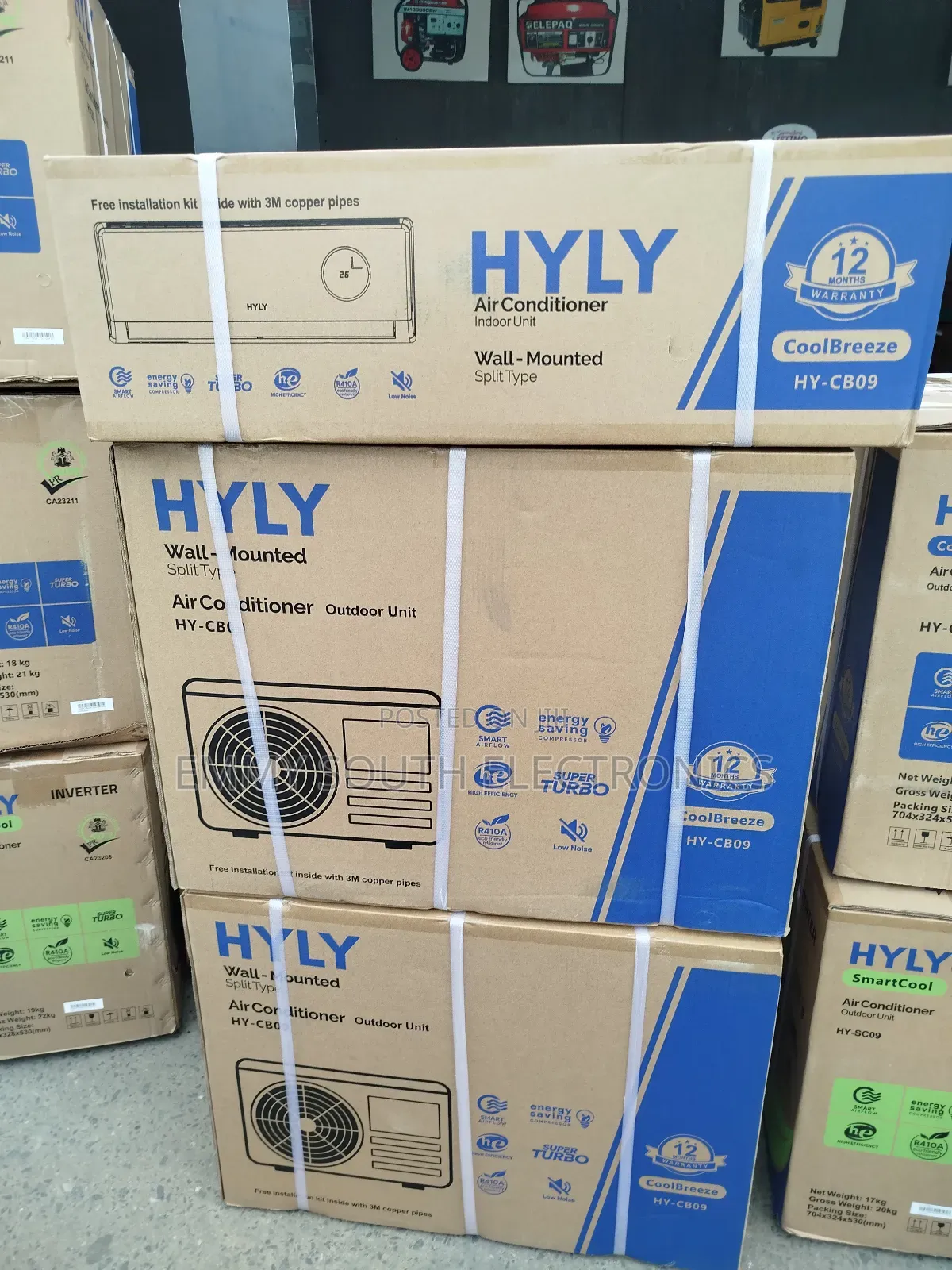 Hyly Low Voltage Split Unit Air-Condition 1hp