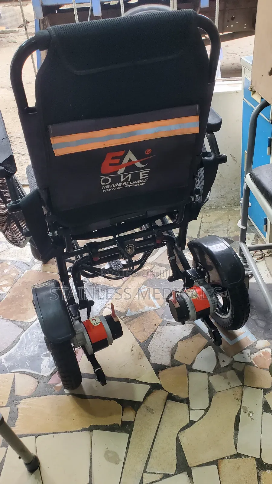 Sports Foldable Motorised Wheelchair