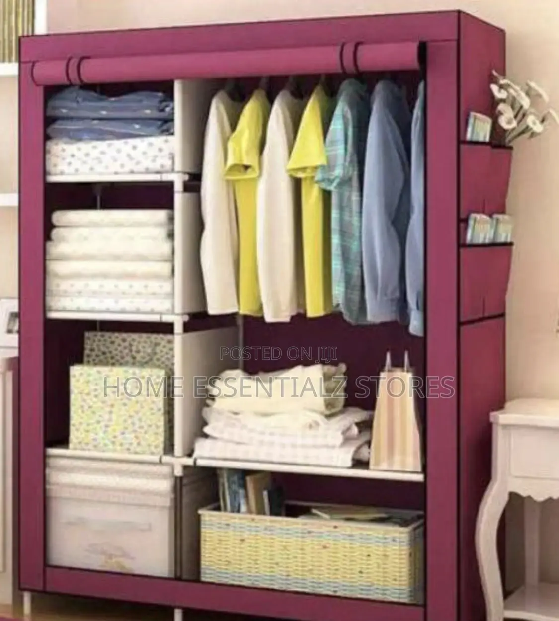 High Quality 2-Partitioned Wardrobe