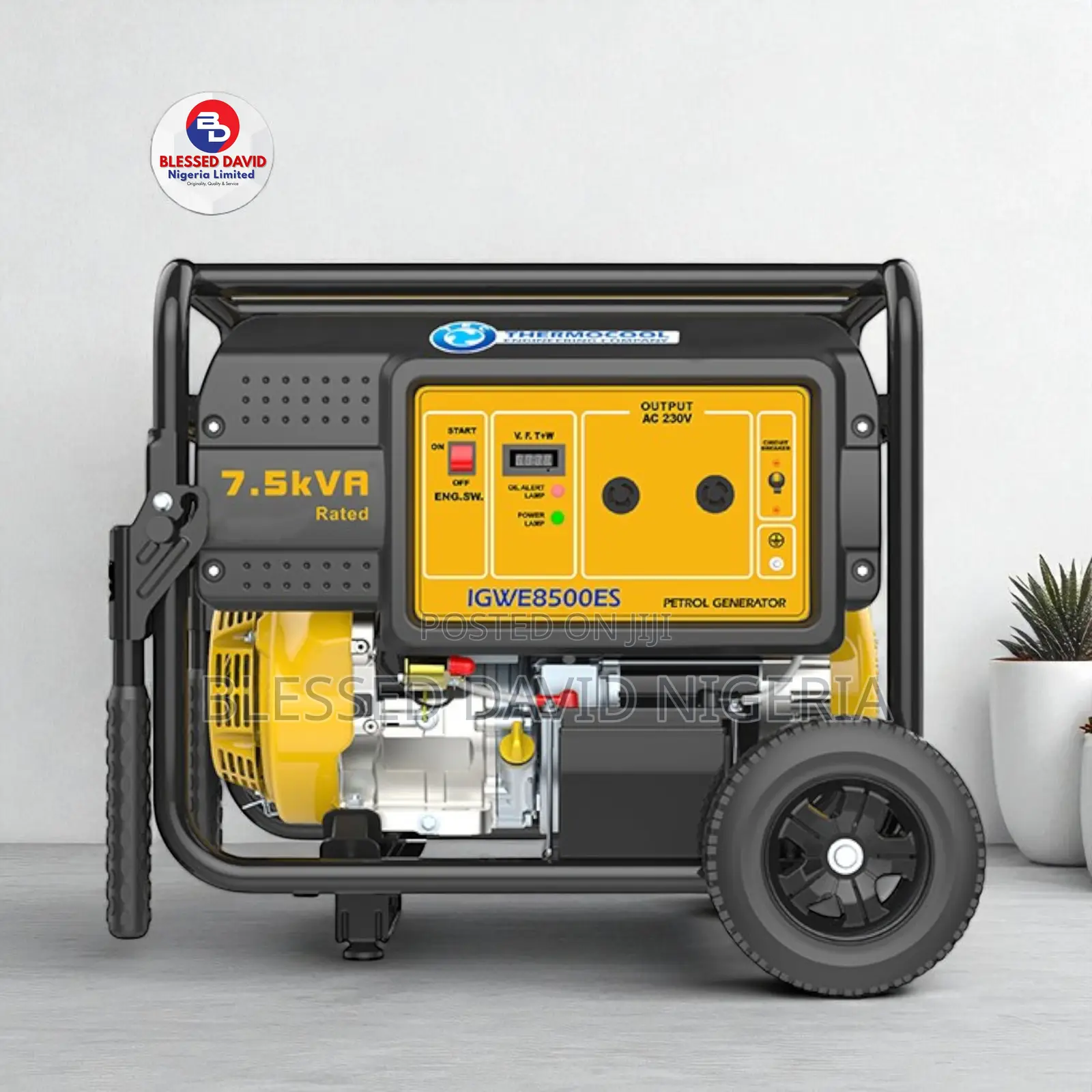 Thermocool Igwe 8500es, 7.5kva Generator 100% Copper
