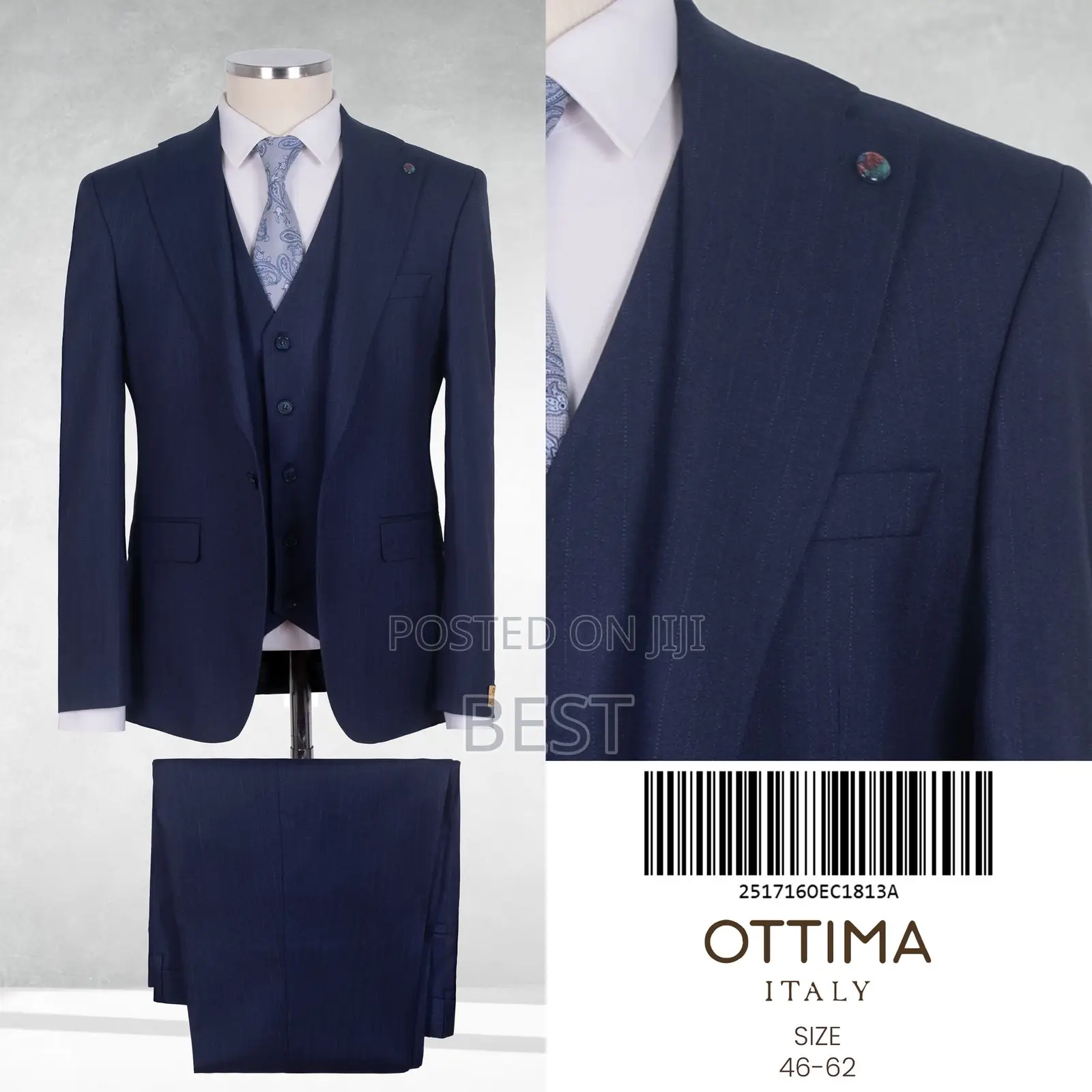 Classic Stripes 3pis Turkish Suits for Me