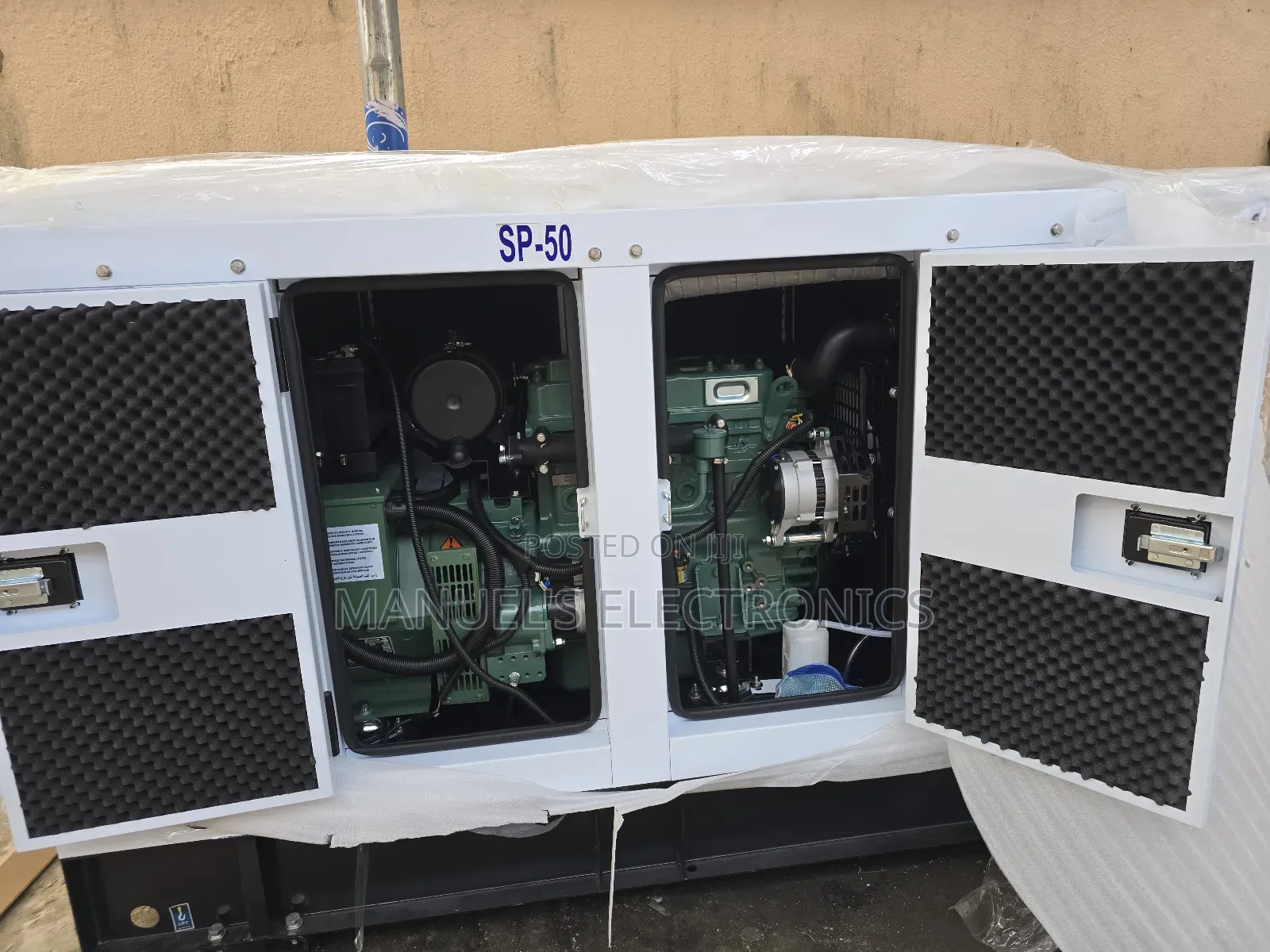 We Have Perkins Sp50kva Diesel Soundproof Gen 2years Wty