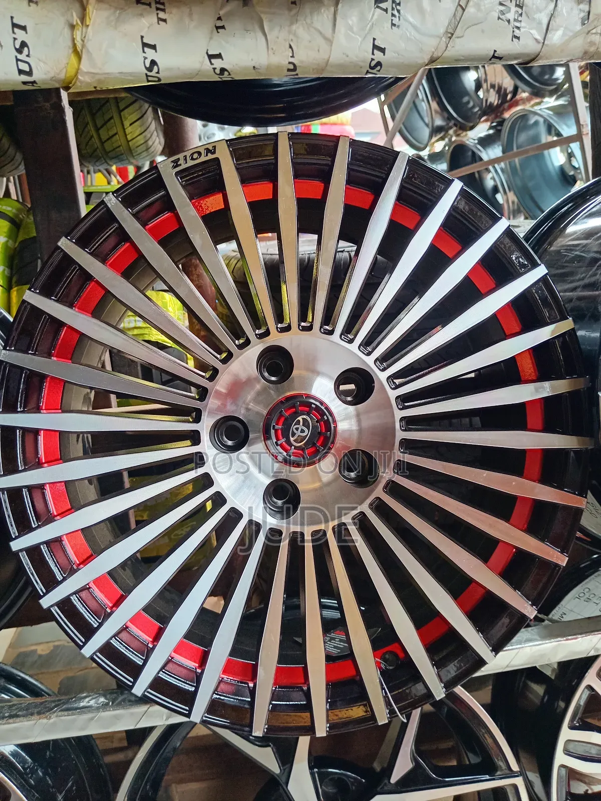 18-Inch Alloyed Wheels Brand New
