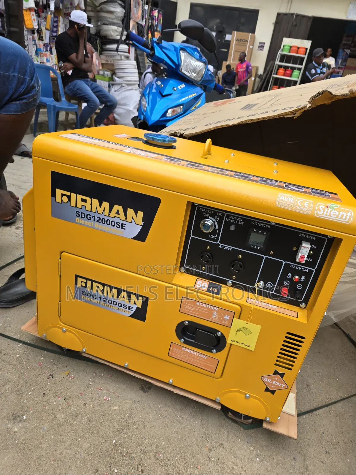 I Have Complete 10kva Firman Diesel Soundproof Gen 1year Wty