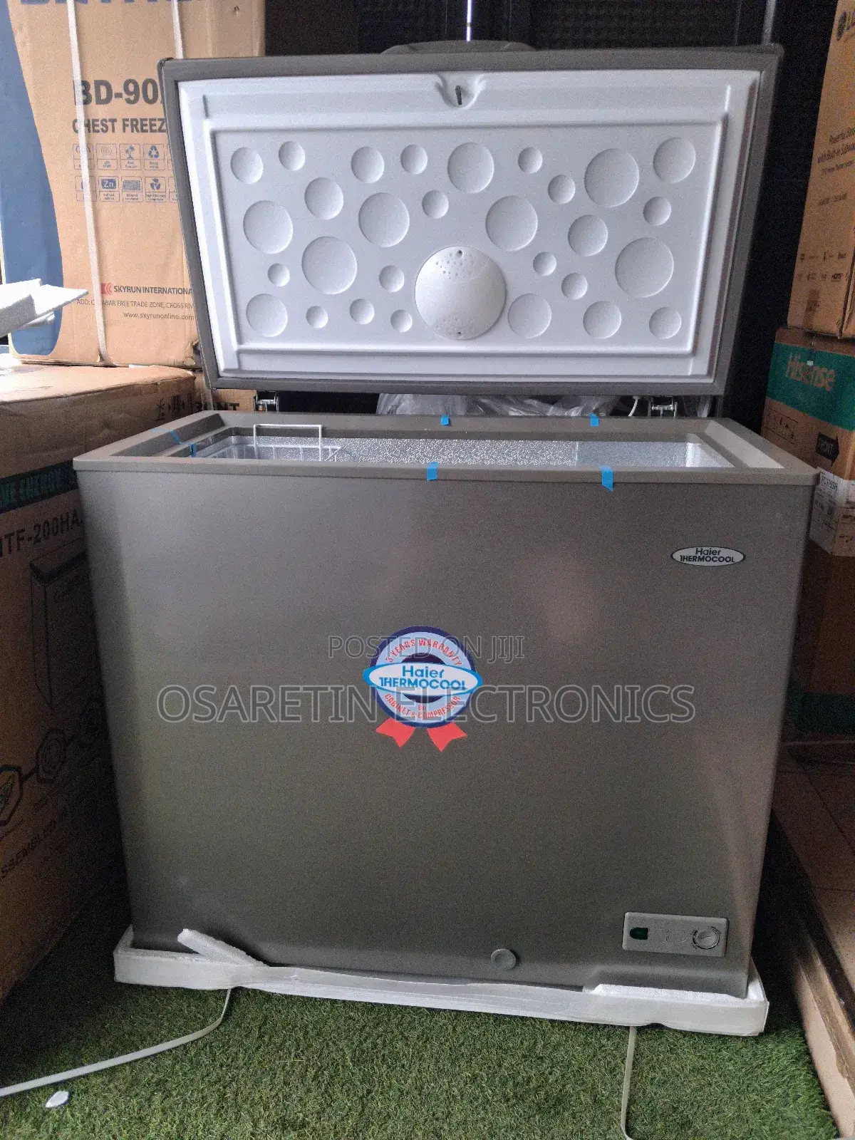 Haier Thermocool Freezer(203litre) Silver Colour