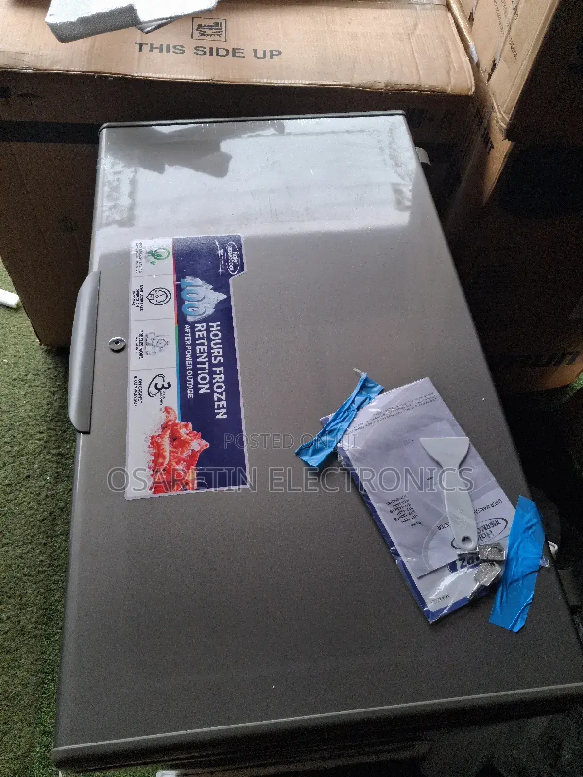 Haier Thermocool Freezer(203litre) Silver Colour