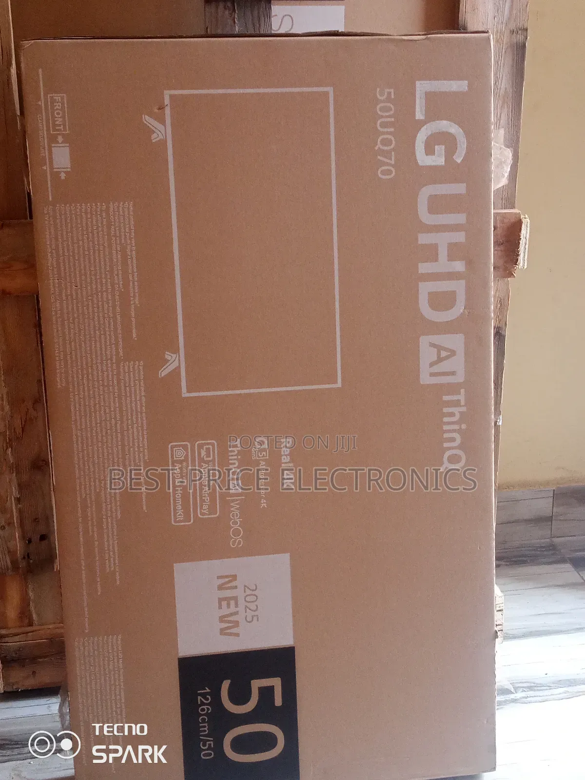 Lg 50 Inches Smart Android Cloud Tv