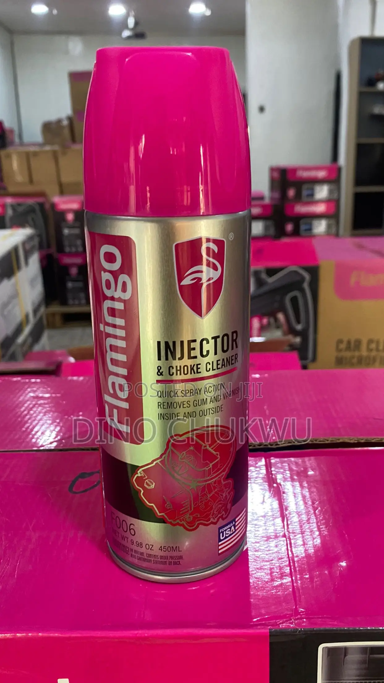 Flamingo Injector and Choke Cleaner (450ml)