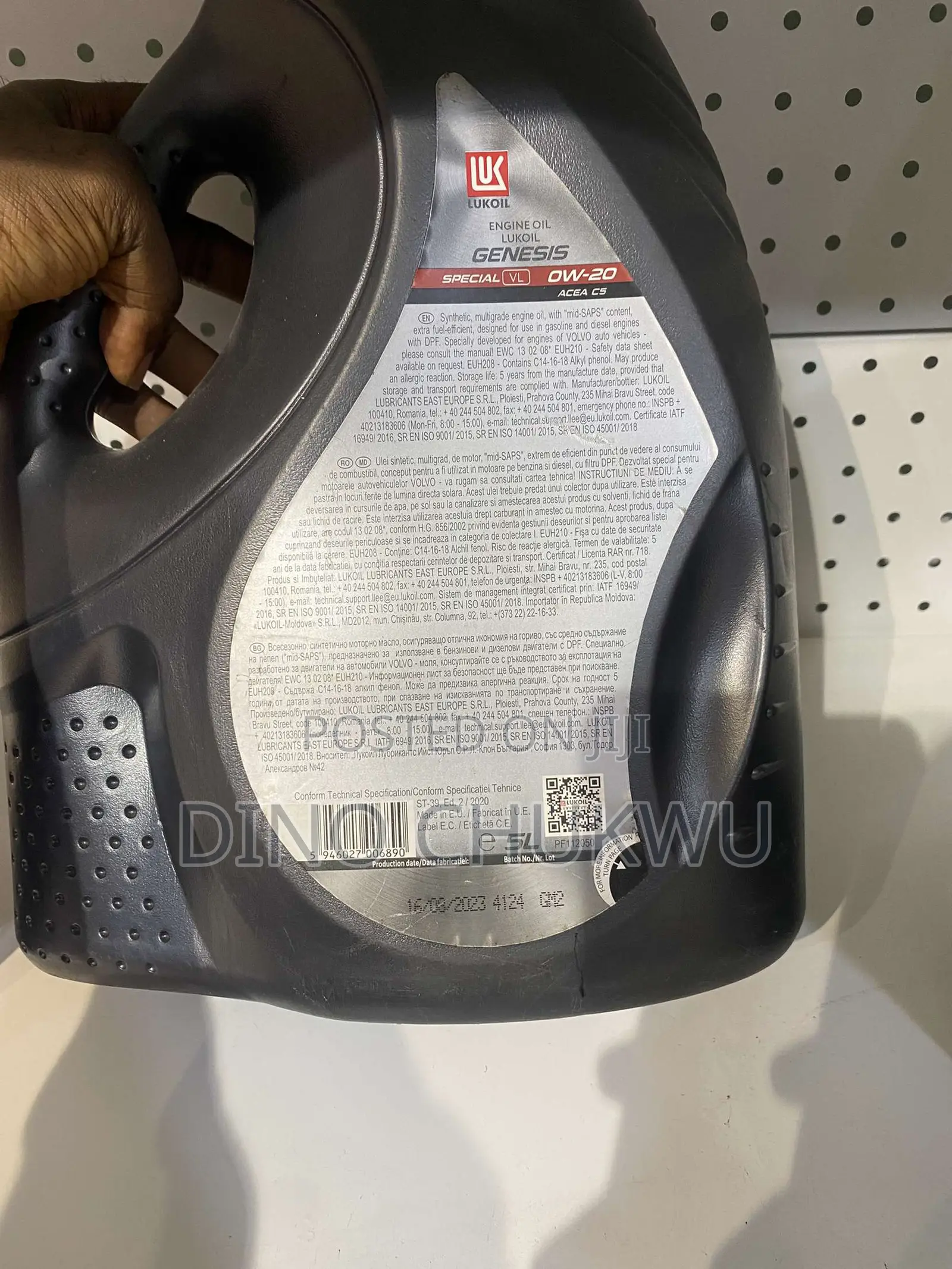Lukoil Genesis 0w-20 Synthetic Engine Oil